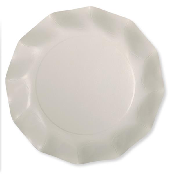 PIATTO DESSERT COMPOSTABILE AVORIO Ex.Tra.