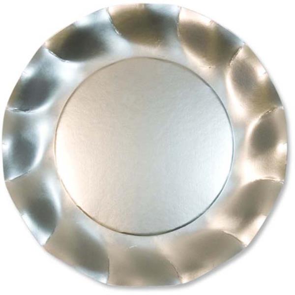 PIATTO DESSERT Ø21 cm. ARGENTO SATINATO EX.TRA. pz.8 1 PIATTO DESSERT Ø21 cm. ARGENTO SATINATO EX.TRA. pz.8