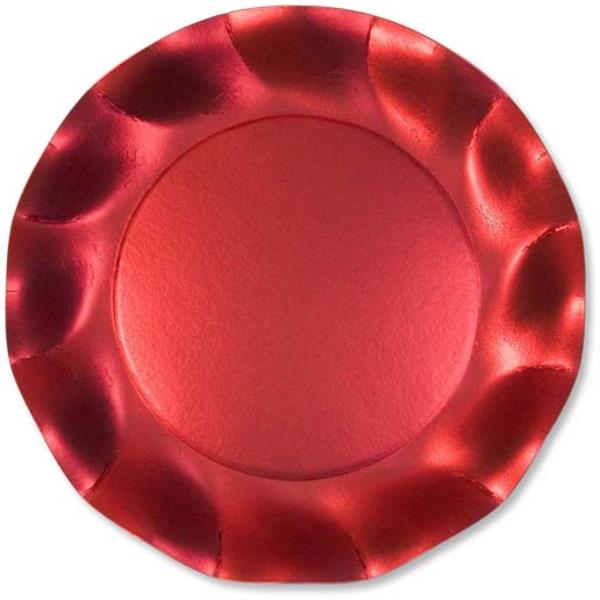 PIATTO DESSERT ROSSO SATINATO EX.TRA. pz.10 1 PIATTO DESSERT ROSSO SATINATO EX.TRA. pz.10