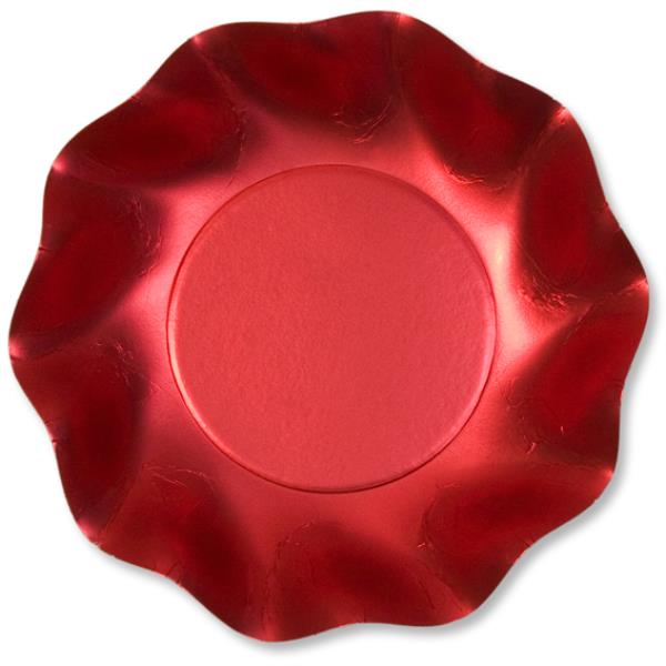 PIATTO FONDO Ø24 cm. ROSSO SATINATO EX.TRA. pz.10 5 PIATTO FONDO Ø24 cm. ROSSO SATINATO EX.TRA. pz.10
