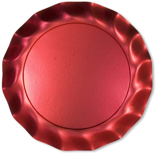 PIATTO MAX Ø32,4 cm. ROSSO SATINATO EX.TRA. pz.4 1 PIATTO MAX Ø32,4 cm. ROSSO SATINATO EX.TRA. pz.4