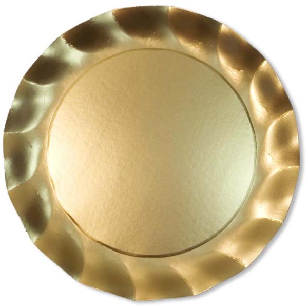 PIATTO MAX Ø32,4 cm. ORO SATINATO EX.TRA. pz.4 1 PIATTO MAX Ø32,4 cm. ORO SATINATO EX.TRA. pz.4