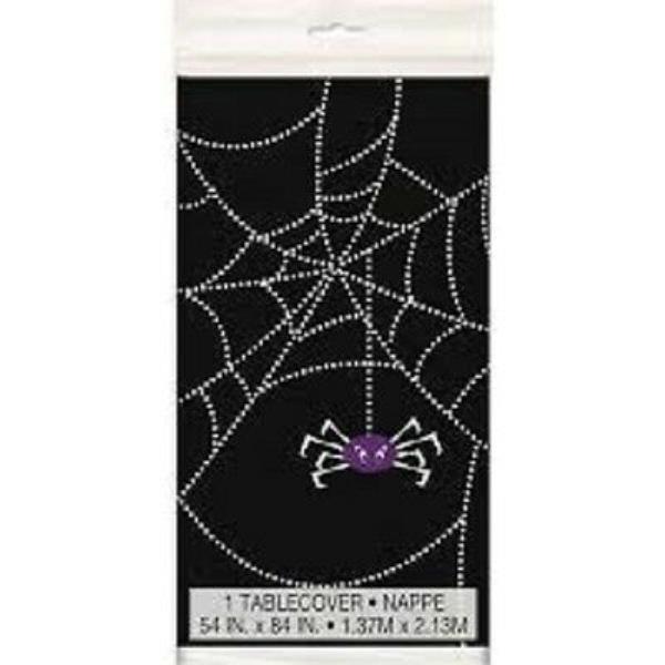 TOVAGLIA PVC SPIDER WEB RAGNATELA CON RAGNO 1 TOVAGLIA PVC SPIDER WEB RAGNATELA CON RAGNO