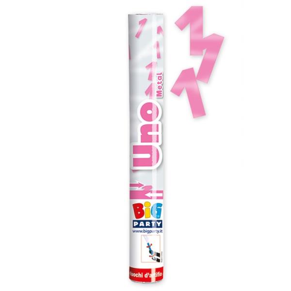 CANNON PARTY UP CM.30 1 ANNO METALLIZZATO ROSA 1 CANNON PARTY UP CM.30 1 ANNO METALLIZZATO ROSA