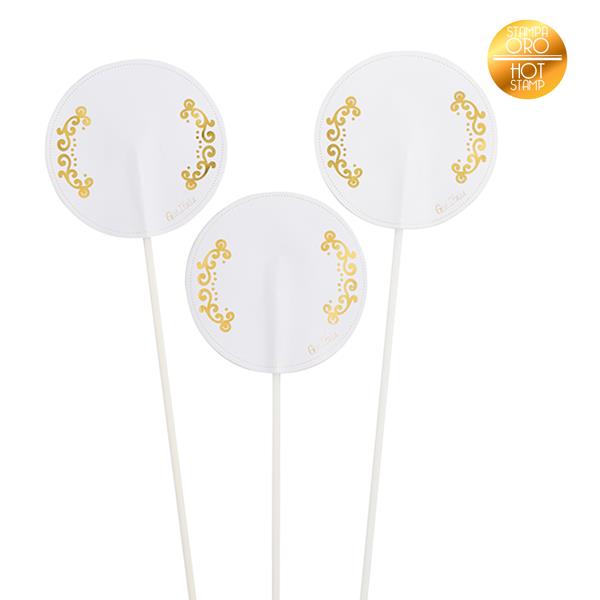 MAX PICKS WEDDING STAMPA ORO CM.25 PZ.8 1 MAX PICKS WEDDING STAMPA ORO CM.25 PZ.8