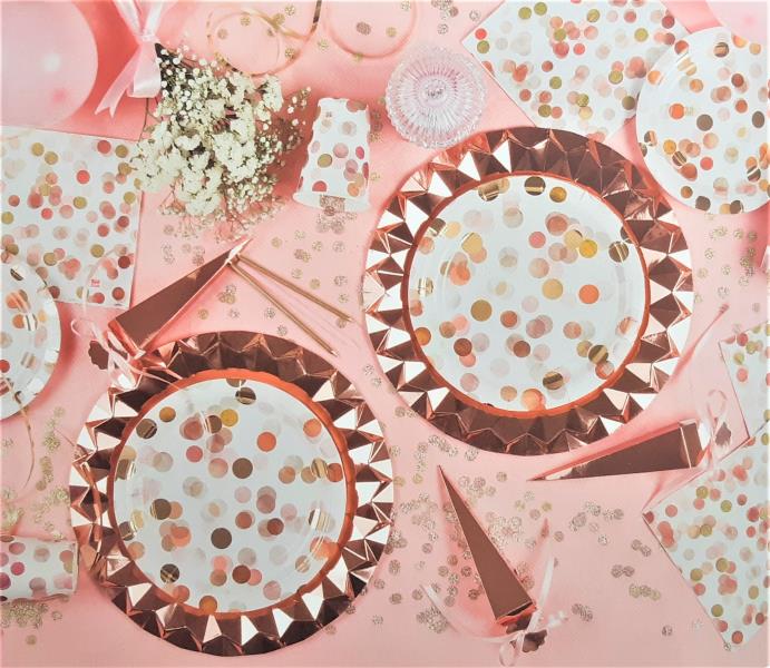 CONFETTI TONDI GLITTER ROSA GOLD 2 CONFETTI TONDI GLITTER ROSA GOLD