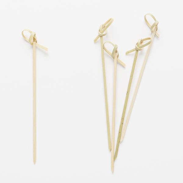 PICK MINI SPIEDINI NODO BAMBOO CM.12 PZ.25 1 PICK MINI SPIEDINI NODO BAMBOO CM.12 PZ.25