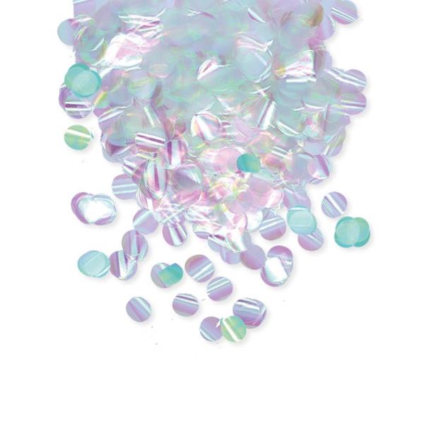 CORIANDOLI TONDI IRIDESCENTI GR.50 1 CORIANDOLI TONDI IRIDESCENTI GR.50