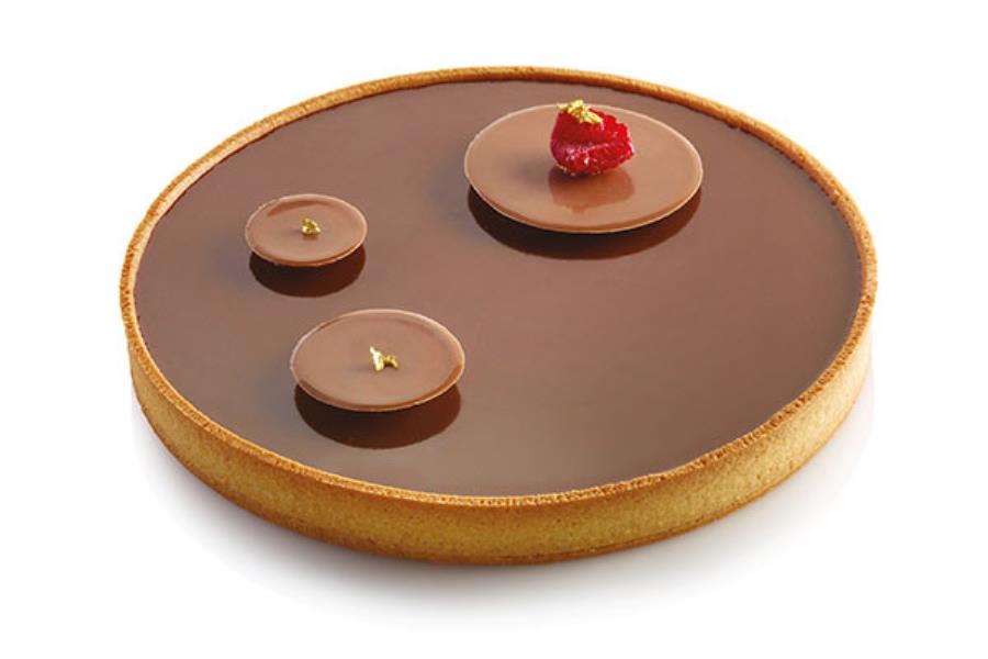 STAMPO SILICONE TARTE RING TONDO Ø190 h.2 mm. ANELLO MICROFORATO SILIKOMART pz.1 2 STAMPO SILICONE TARTE RING TONDO Ø190 h.2 mm. ANELLO MICROFORATO SILIKOMART pz.1