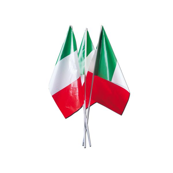 BANDIERINE CON ASTA ITALIA PZ.24 1 BANDIERINE CON ASTA ITALIA PZ.24