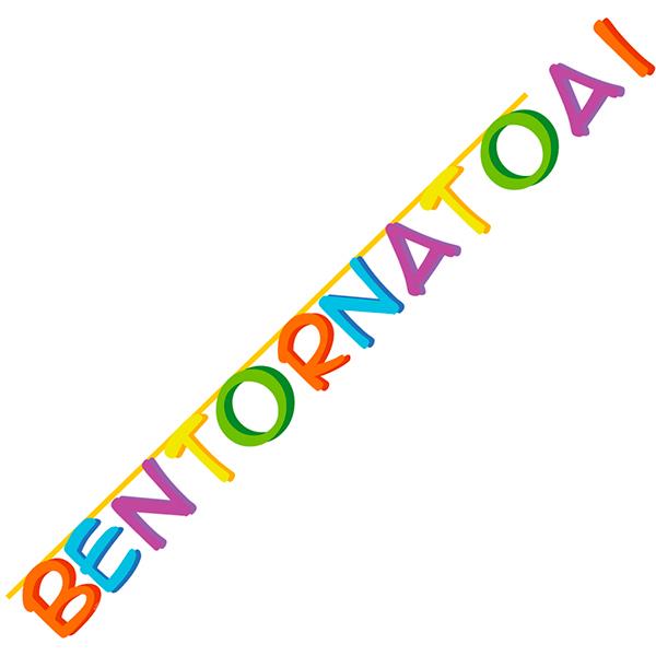 FESTONE BENTORNATO/A/I MT.2,50 1 FESTONE BENTORNATO/A/I MT.2,50