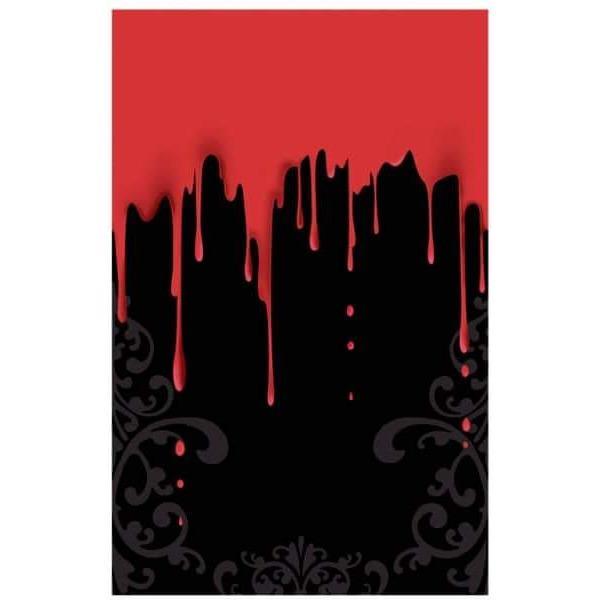 TOVAGLIA PVC FANGTASTIC DENTI DI DRACULA 1 TOVAGLIA PVC FANGTASTIC DENTI DI DRACULA