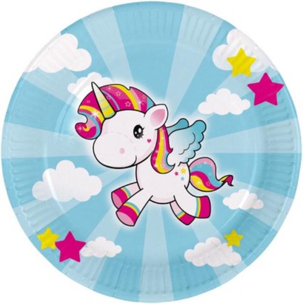 PIATTO Ø23 cm. UNICORNO 1 PIATTO Ø23 cm. UNICORNO
