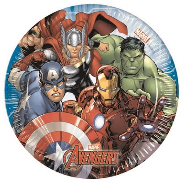 PIATTO CM.19,5 AVENGERS MIGHTY 1 PIATTO CM.19,5 AVENGERS MIGHTY