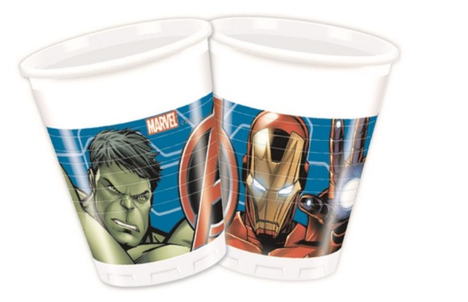 BICCHIERE AVENGERS MIGHTY 1 BICCHIERE AVENGERS MIGHTY