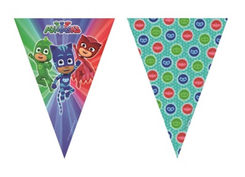 BANDIERINA SUPERPIGIAMINI PJMASKS mt.2,3 1 BANDIERINA SUPERPIGIAMINI PJMASKS mt.2,3