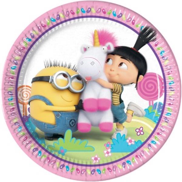 PIATTO Ø23 cm. FLUFFY MINIONS 1 PIATTO Ø23 cm. FLUFFY MINIONS