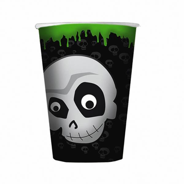 BICCHIERI SKULL HALLOWEEN 1 BICCHIERI SKULL HALLOWEEN