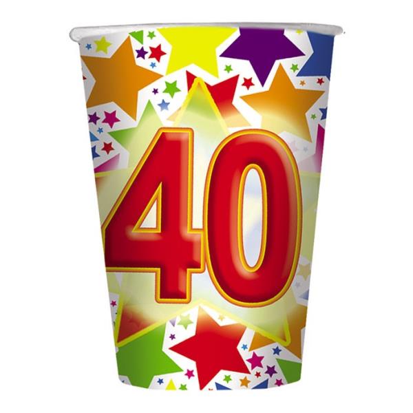 BICCHIERE STARDUST 40 ANNI pz.10 1 BICCHIERE STARDUST 40 ANNI pz.10