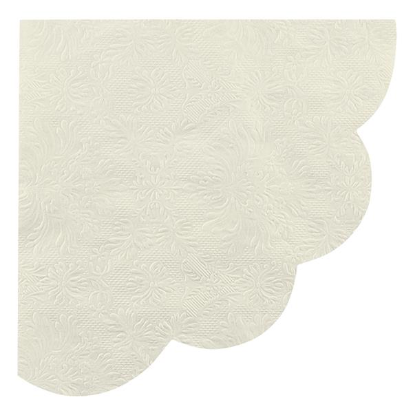 TOVAGLIOLI 33X33 SMERLATI EMBOSSED AVORIO PZ.16 1 TOVAGLIOLI 33X33 SMERLATI EMBOSSED AVORIO PZ.16