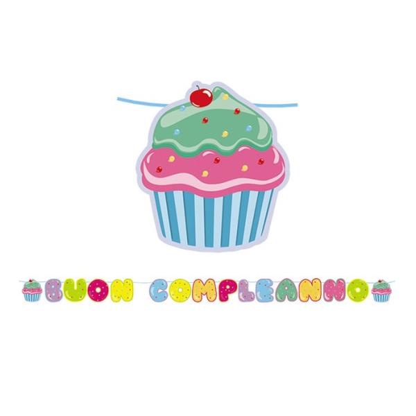 FESTONE MAX BUON COMPLEANNO CUPCAKE MT.6