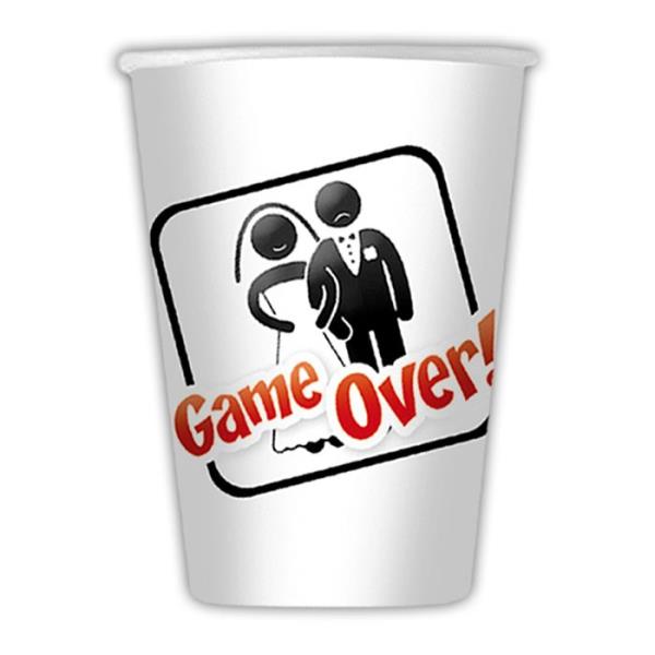 BICCHIERE SPOSI GAME OVER pz.8 1 BICCHIERE SPOSI GAME OVER pz.8