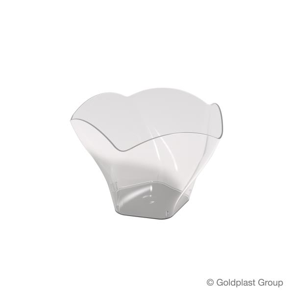 COPPETTA ROSE TRASPARENTE 90 CC. 1 COPPETTA ROSE TRASPARENTE 90 CC.