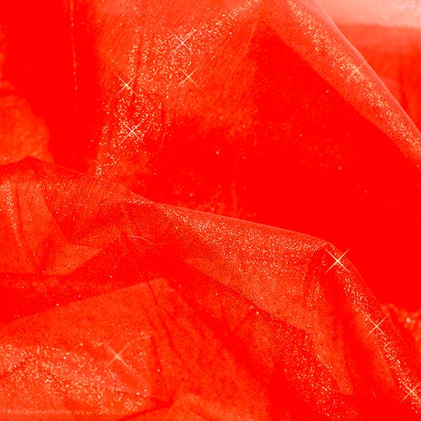 TOVAGLIA ORGANZA POLVERE DI STELLE ROSSO CM.140X240 1 TOVAGLIA ORGANZA POLVERE DI STELLE ROSSO CM.140X240