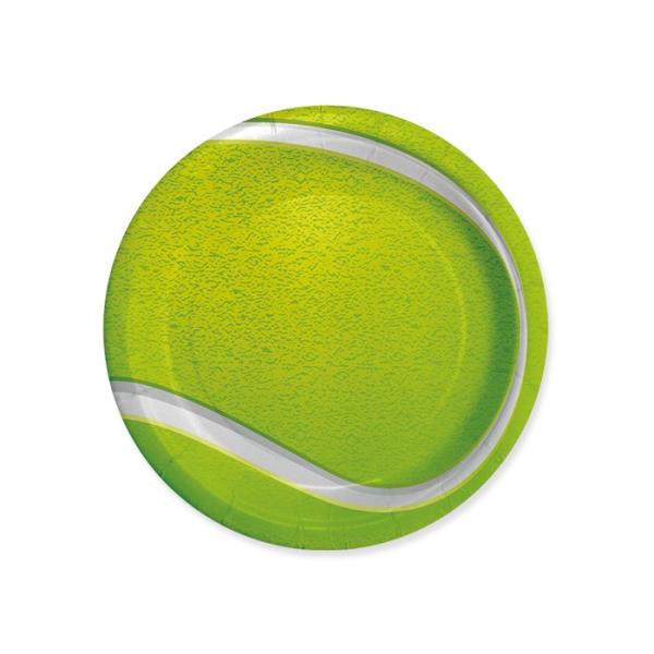 PIATTO Ø18 cm. TENNIS pz.8