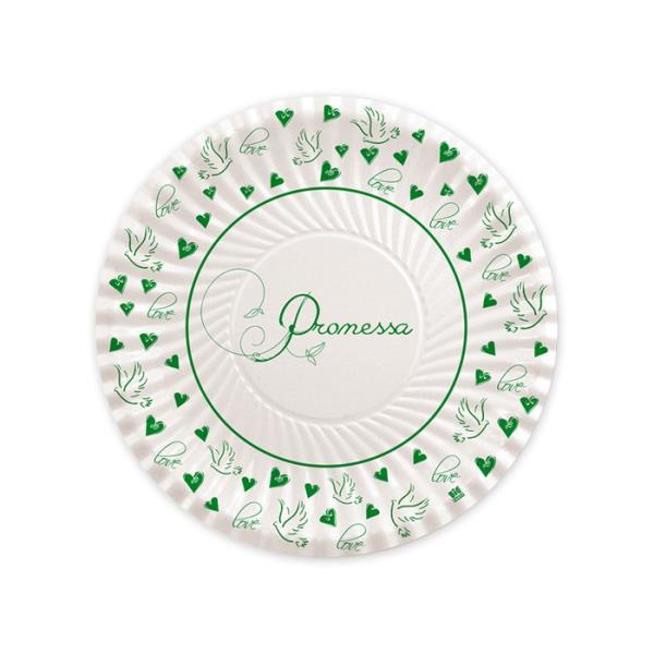 PIATTO Ø18 cm. PROMESSA LOVE pz.8 1 PIATTO Ø18 cm. PROMESSA LOVE pz.8