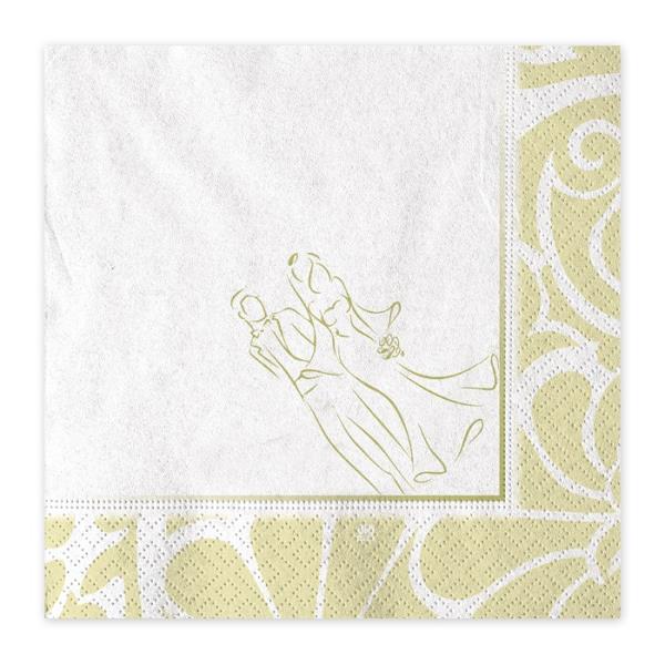 TOVAGLIOLO 33x33 cm. MATRIMONIO pz.20 1 TOVAGLIOLO 33x33 cm. MATRIMONIO pz.20