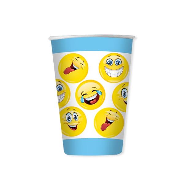 BICCHIERE EMOTICONS 470cc pz.6 1 BICCHIERE EMOTICONS 470cc pz.6