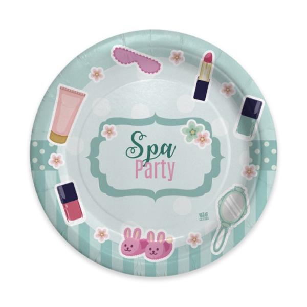 PIATTO Ø18 cm. SPA PARTY pz.8