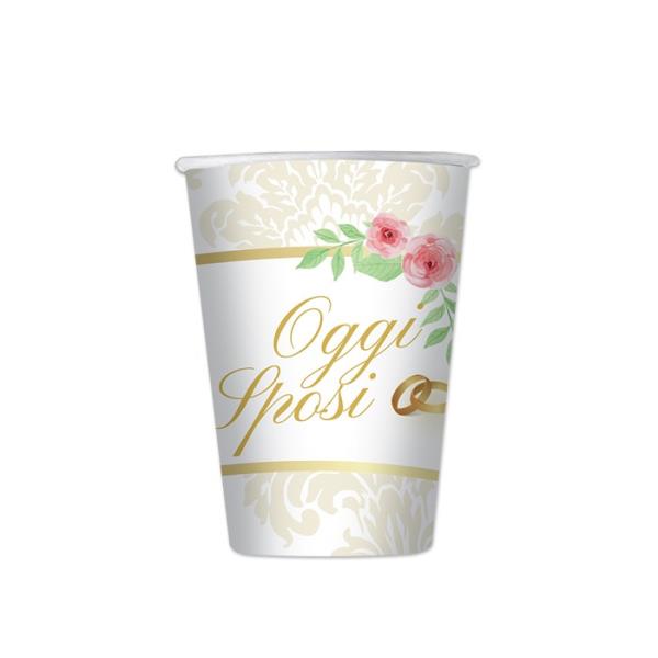 BICCHIERE ROMANTIC WEDDING pz.8 1 BICCHIERE ROMANTIC WEDDING pz.8