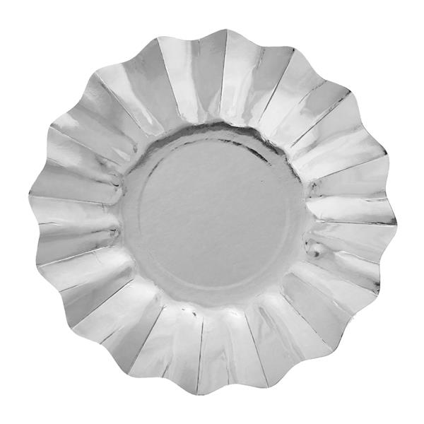 PIATTI NEW SHAPE CM.27 ARGENTO LUCIDO 1 PIATTI NEW SHAPE CM.27 ARGENTO LUCIDO