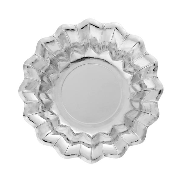 PIATTI NEW SHAPE CM.24 FONDI ARGENTO LUCIDO 1 PIATTI NEW SHAPE CM.24 FONDI ARGENTO LUCIDO