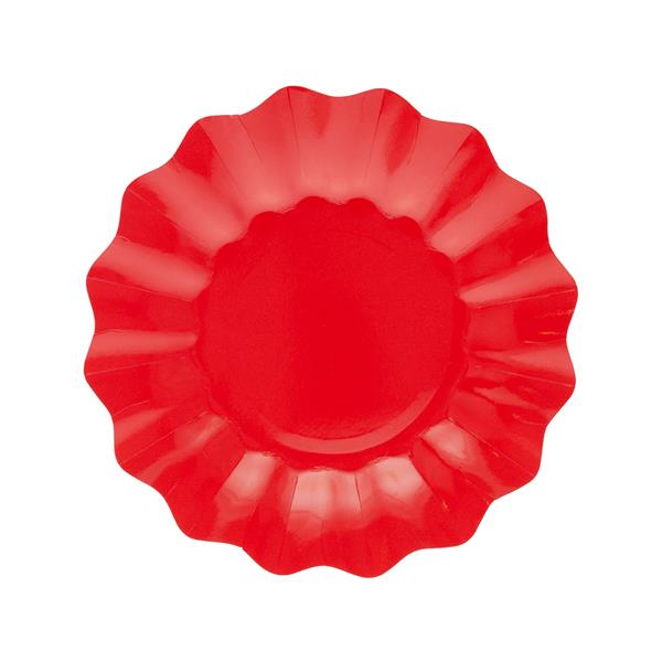 PIATTO DESSERT NEW SHAPE Ø21 cm. ROSSO pz.8 1 PIATTO DESSERT NEW SHAPE Ø21 cm. ROSSO pz.8