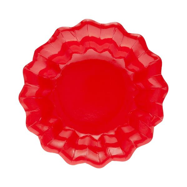 PIATTO FONDO NEW SHAPE Ø24 cm. ROSSO pz.8 1 PIATTO FONDO NEW SHAPE Ø24 cm. ROSSO pz.8