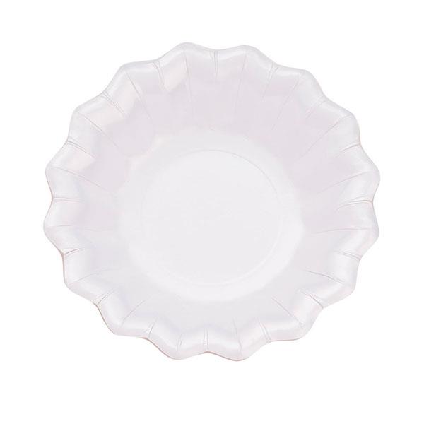 PIATTI NEW SHAPE CM.24 FONDI BIANCO PERLA 1 PIATTI NEW SHAPE CM.24 FONDI BIANCO PERLA