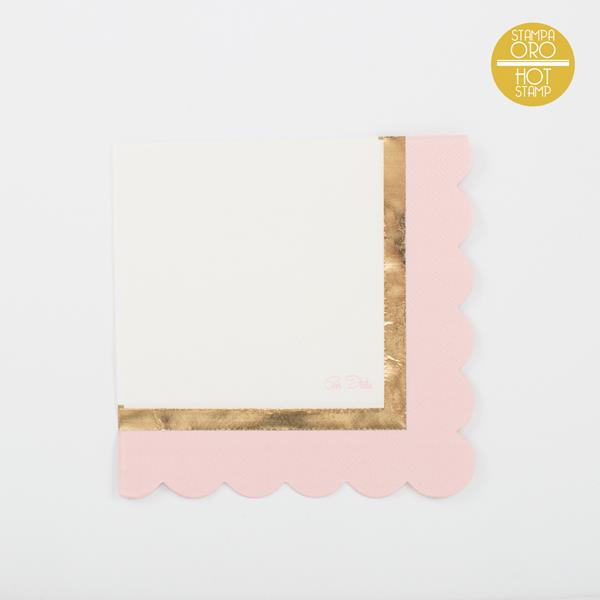 TOVAGLIOLO 33X33 SMERLATI BABY CHIC ROSA 1 TOVAGLIOLO 33X33 SMERLATI BABY CHIC ROSA