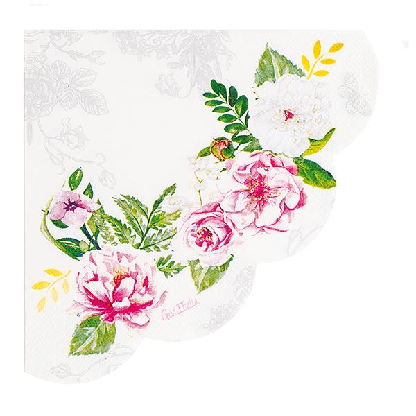 TOVAGLIOLI 33X33 SMERLATI BAROQUE WEDDING