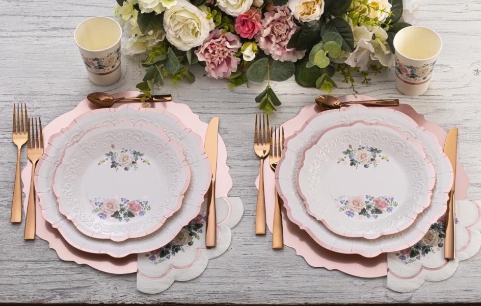 PIATTI LIBERTY CM.27 WEDDING IN ROSE GOLD PZ.8 1 PIATTI LIBERTY CM.27 WEDDING IN ROSE GOLD PZ.8