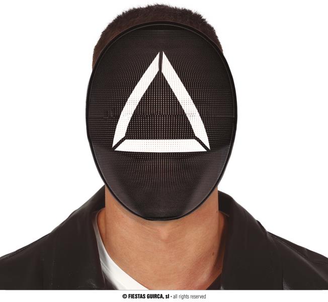 MASCHERA PVC THE GAMER TRIANGOLO pz.1 1 MASCHERA PVC THE GAMER TRIANGOLO pz.1