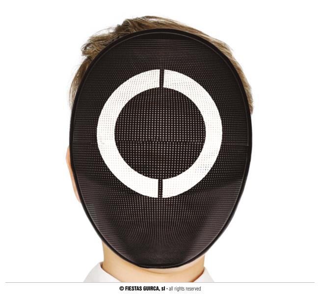 MASCHERA PVC THE GAMER BIMBO TONDO pz.1 1 MASCHERA PVC THE GAMER BIMBO TONDO pz.1