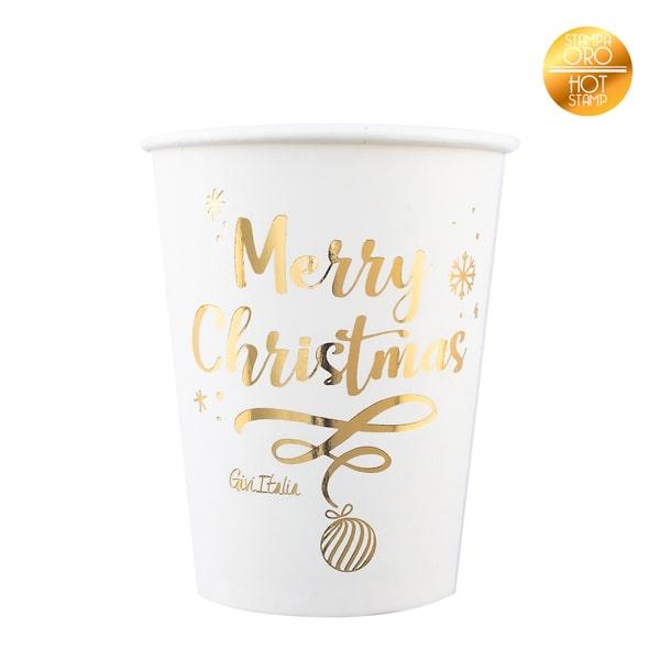 BICCHIERE MERRY CHRISTMAS PZ8 1 BICCHIERE MERRY CHRISTMAS PZ8