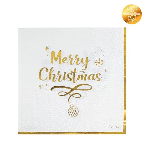 TOVAGLIOLO 33x33 MERRY CHRISTMAS PZ16