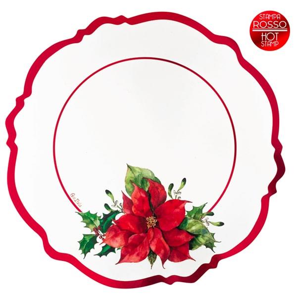 SOTTOPIATTO Ø33 LIBERTY ETOILE DE NOEL PZ.4 1 SOTTOPIATTO Ø33 LIBERTY ETOILE DE NOEL PZ.4