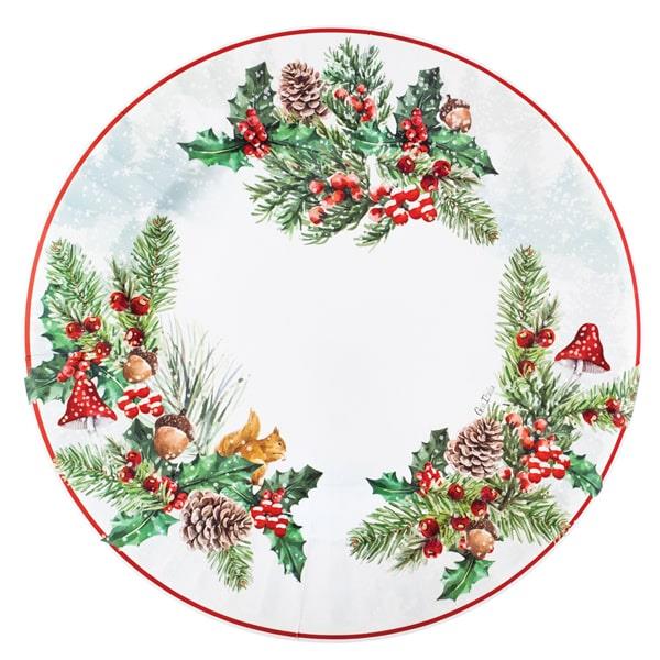 PIATTO MAX ROUND SHAPE Ø33 BOIS DE NOEL PZ.6 1 PIATTO MAX ROUND SHAPE Ø33 BOIS DE NOEL PZ.6