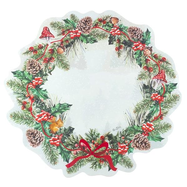 SOTTOPIATTO SAGOMATO BOIS DE NOEL PZ.4 1 SOTTOPIATTO SAGOMATO BOIS DE NOEL PZ.4