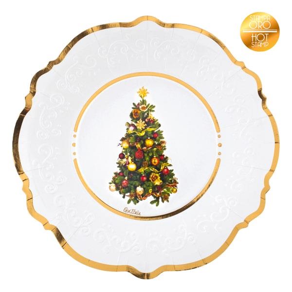 PIATTO Ø27 CHRISTMAS LIBERTY PZ.8 1 PIATTO Ø27 CHRISTMAS LIBERTY PZ.8